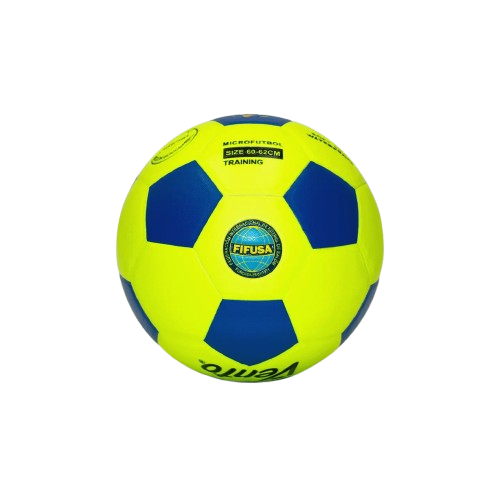 BALON MICROFUTBOL VENTO 60-62 AMARILLO NEON X AZUL