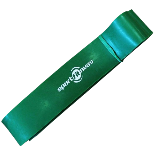 BANDA ELASTICA DE PODER SPORTFITNESS VERDE