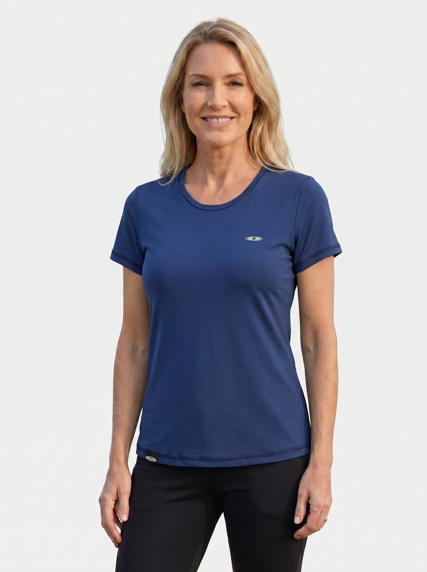 CAMISETA FEMENINA FIT CUELLO REDONDO APLETON REF:6014-3