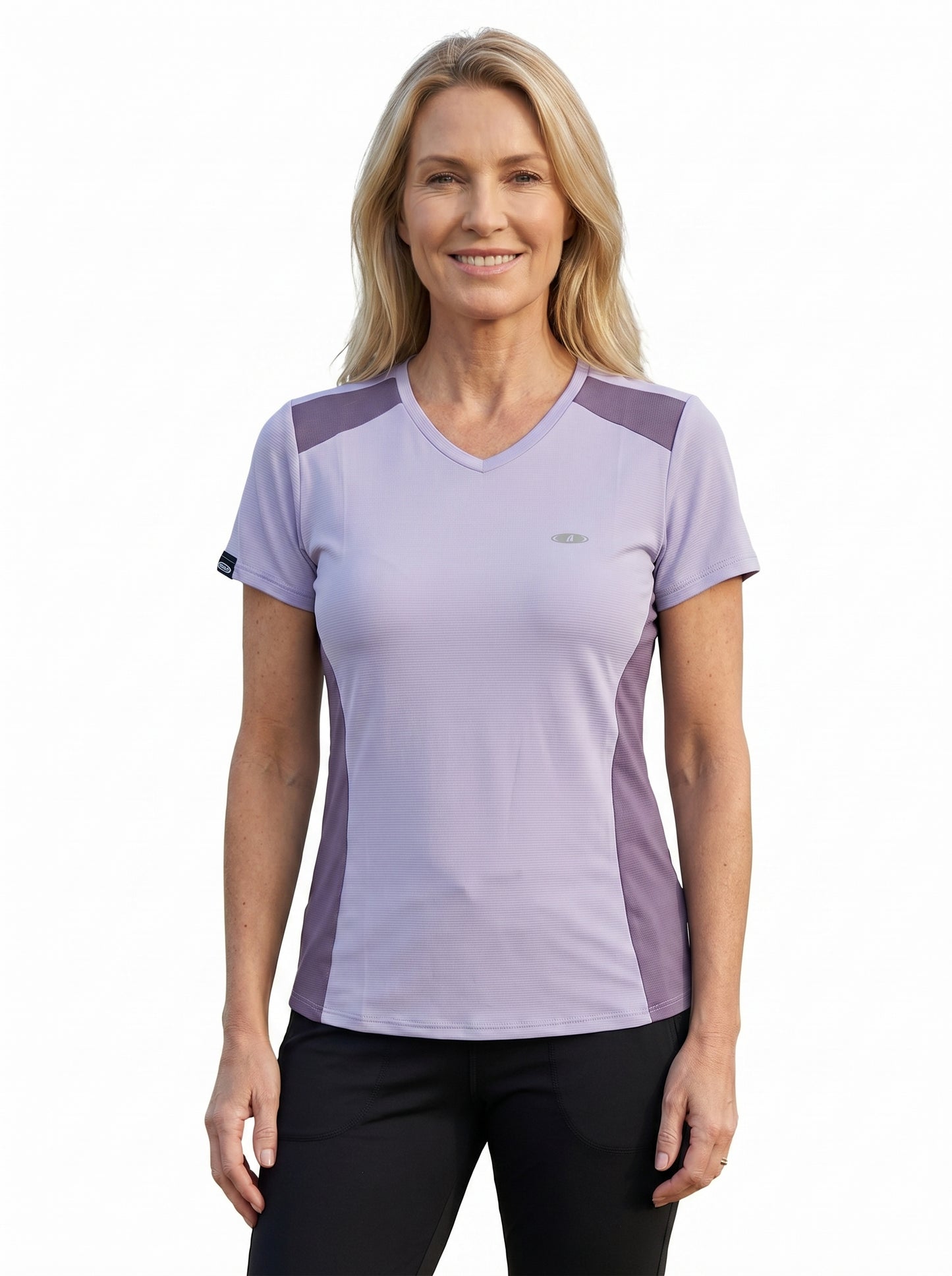 CAMISETA FEMENINA DISEÑO CUELLO REDONDO APLETON REF:6126-1