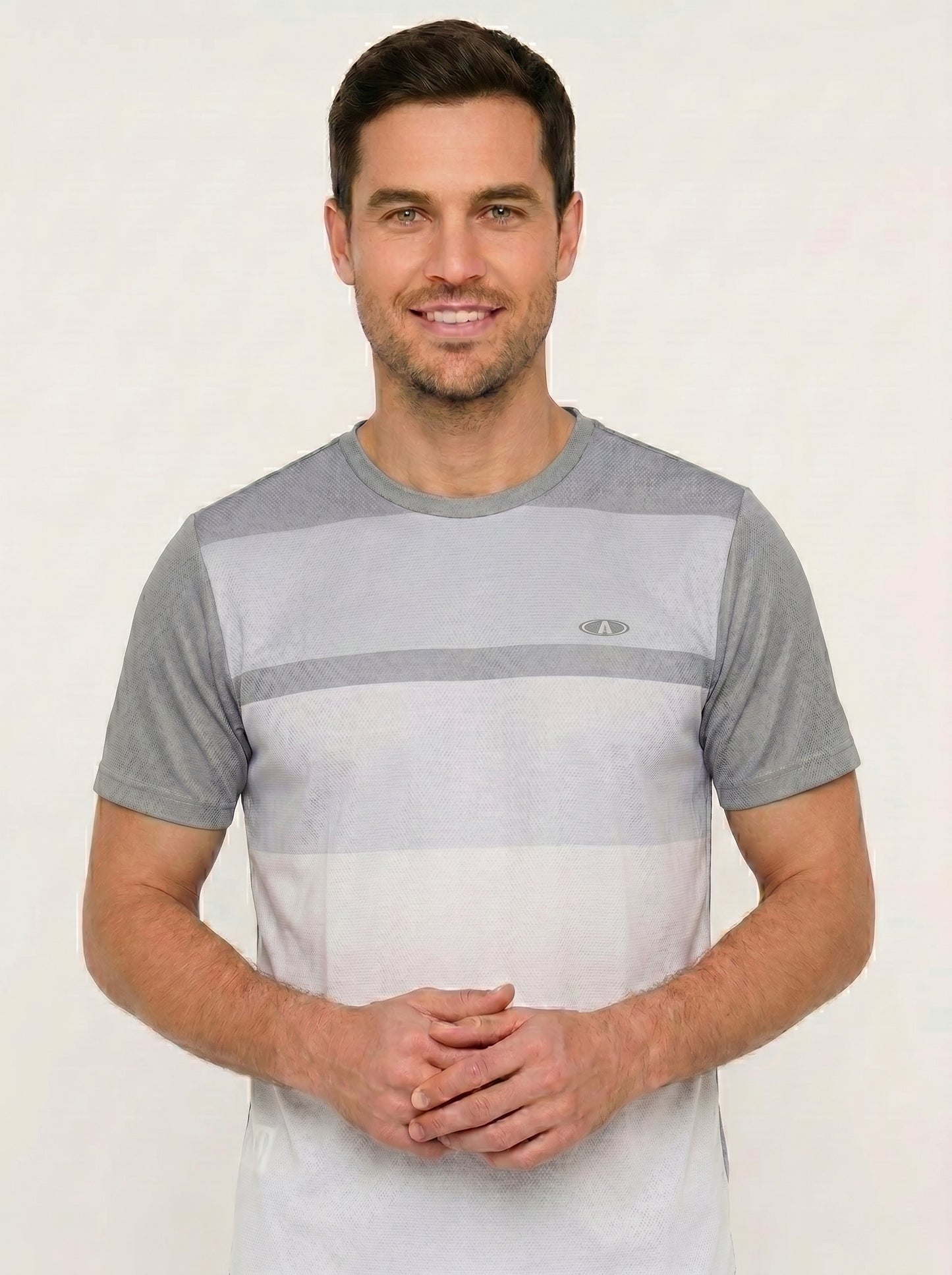 CAMISETA MASCULINA DISEÑO SUBLIMADA CUELLO REDONDO REF:1025-4