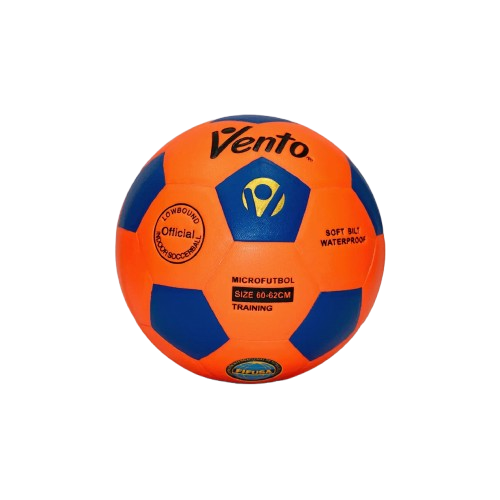 BALON MICROFUTBOL VENTO 60-62 NARANJA X AZUL