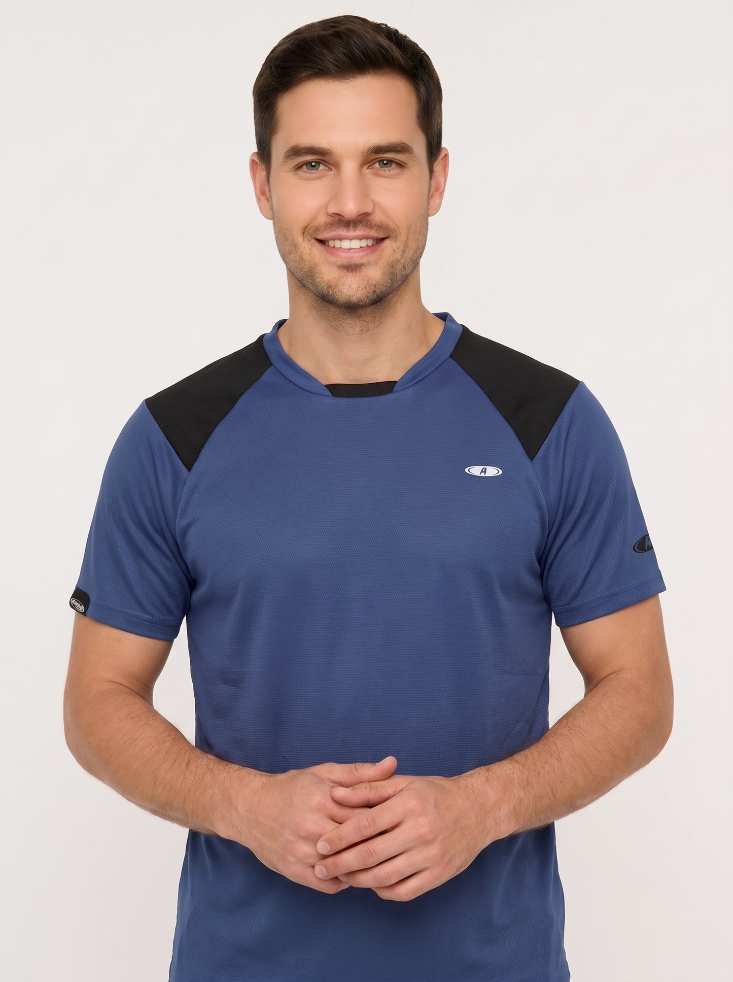 CAMISETA MASCULINA DISEÑO CUELLO REDONDO REF:1125-4