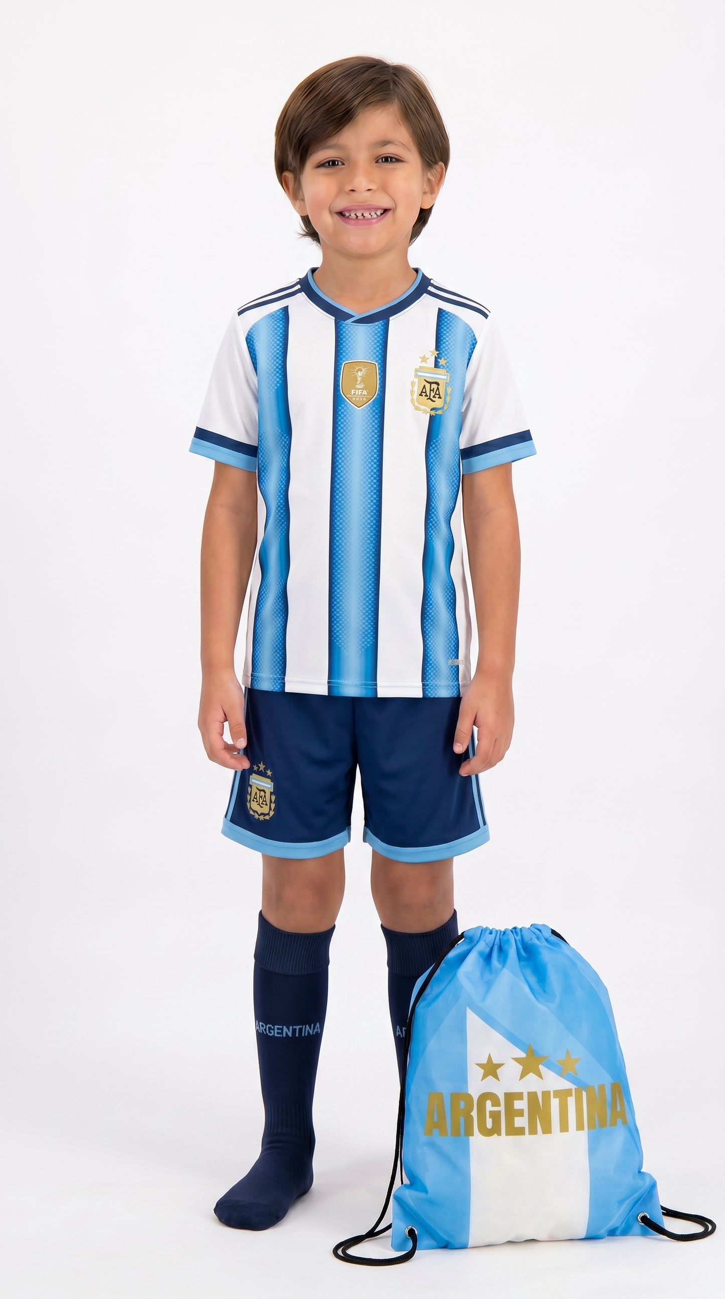 UNIFORME INFANTIL ARGENTINA MUNDIAL 2026