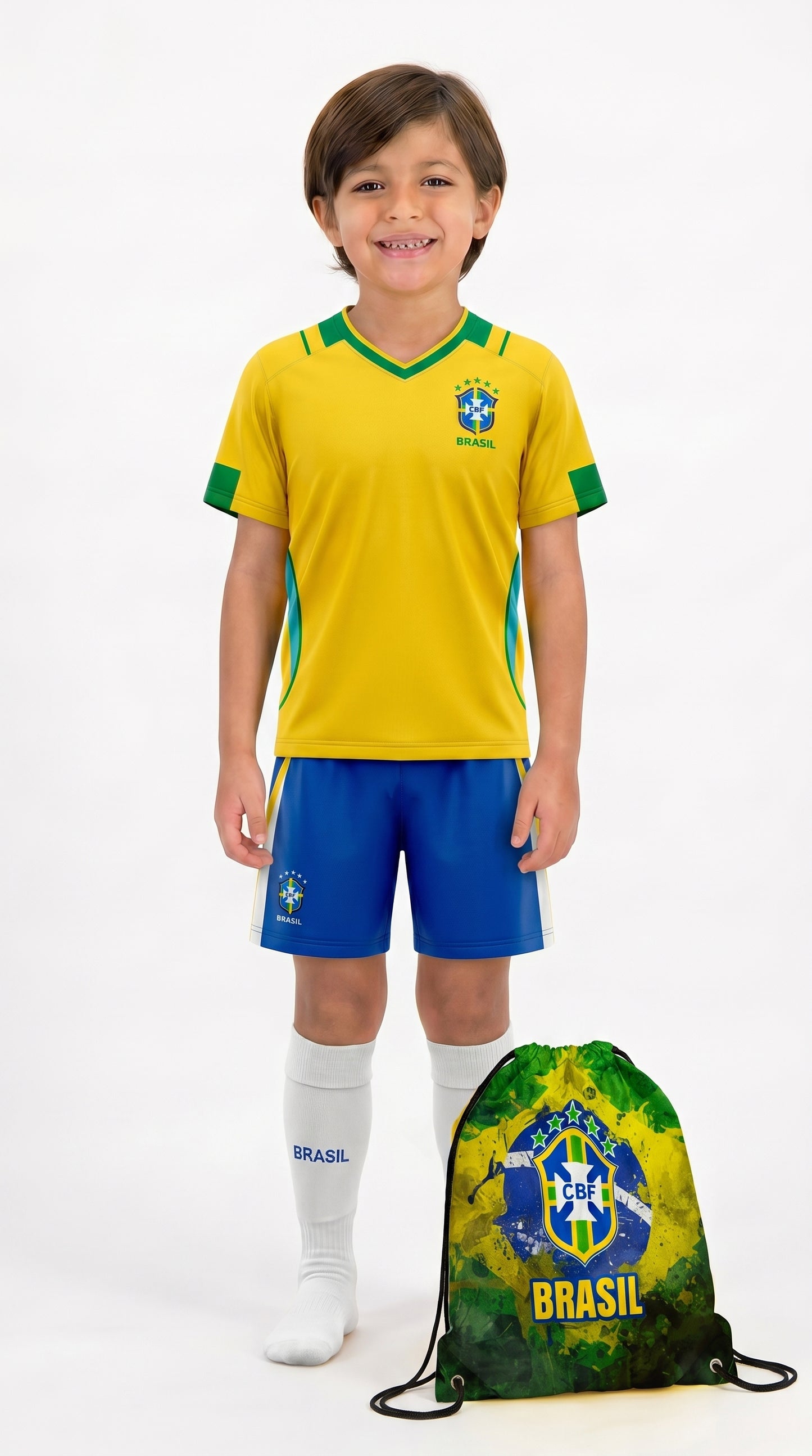 UNIFORME INFANTIL BRASIL MUNDIAL 2026