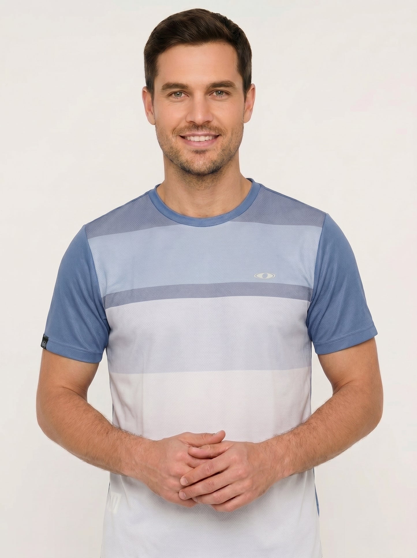 CAMISETA MASCULINA DISEÑO SUBLIMADA CUELLO REDONDO REF:1025-4