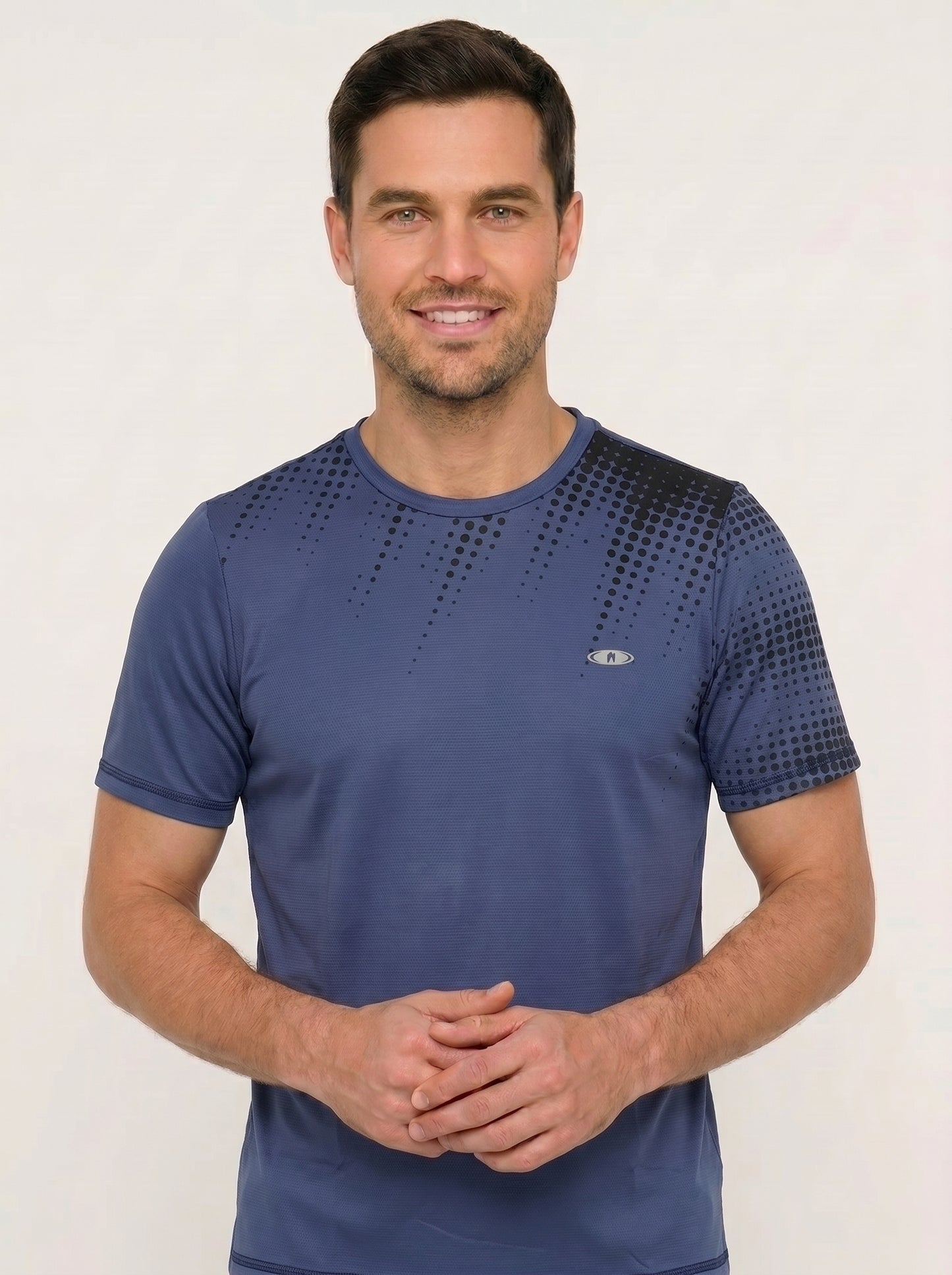CAMISETA MASCULINA DISEÑO SUBLIMADO CUELLO REDONDO REF-1025-3