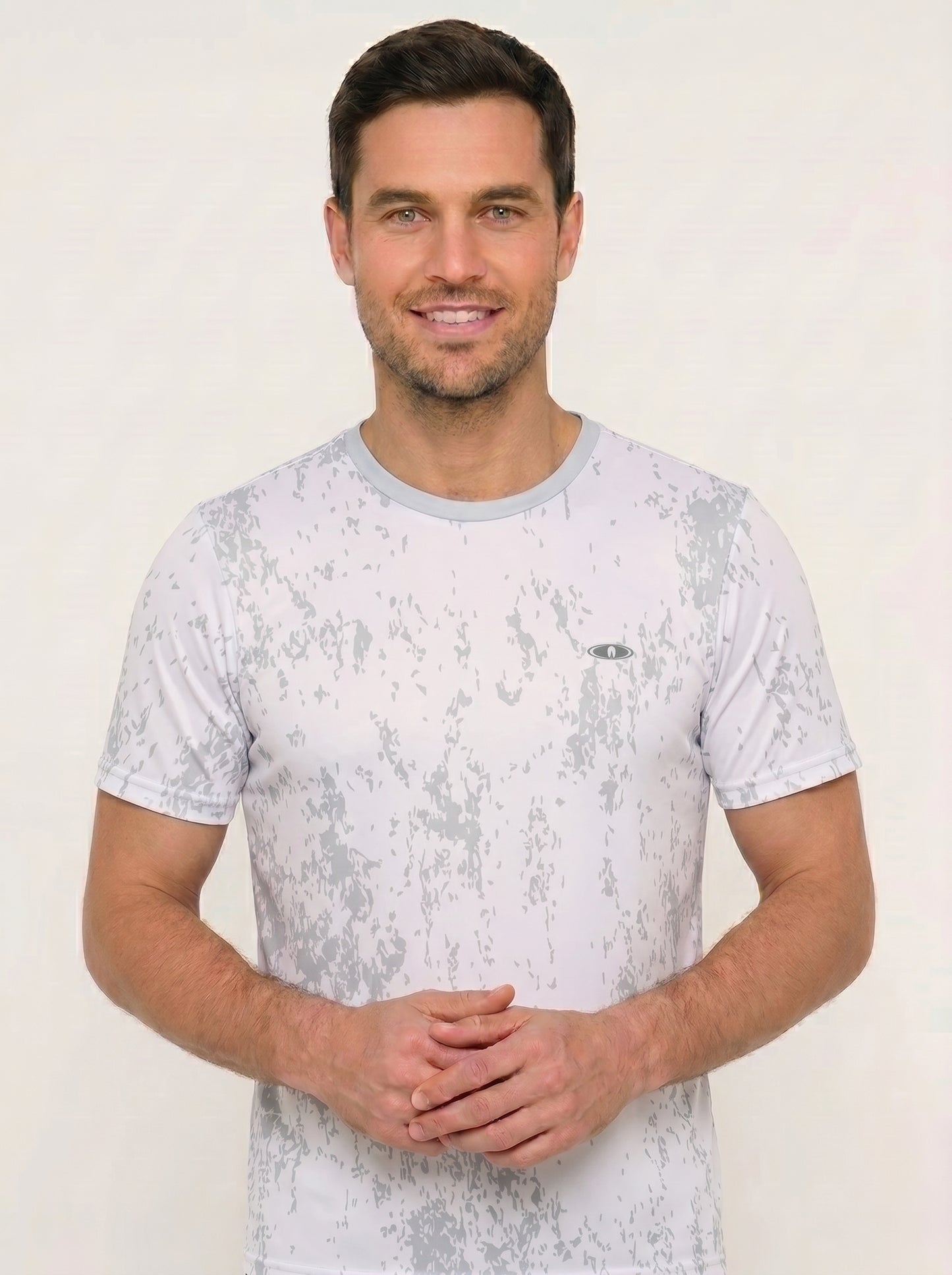 CAMISETA MASCULINA DISEÑO SUBLIMADO CUELLO REDONDO REF:1025-2