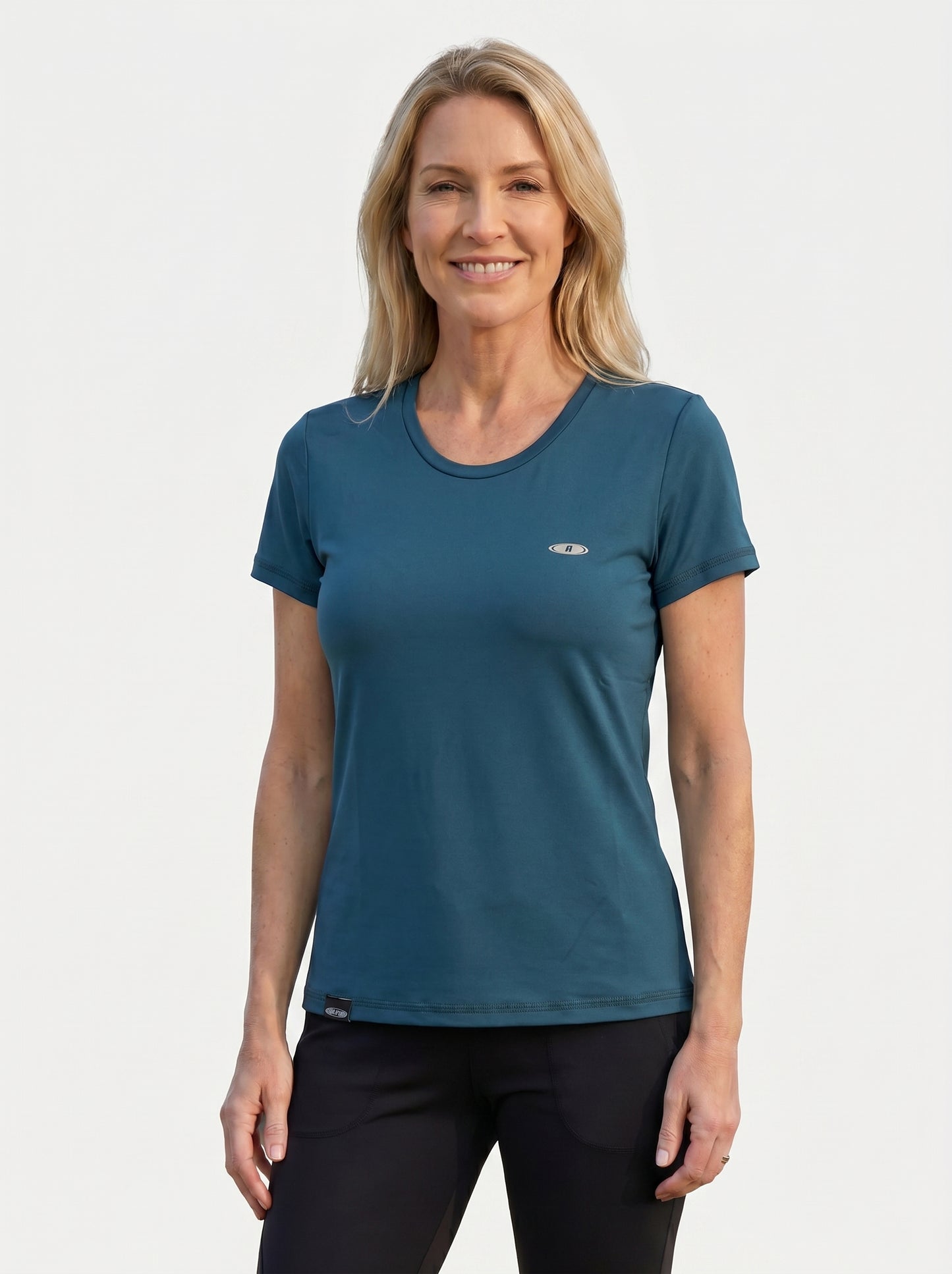 CAMISETA FEMENINA FIT CUELLO REDONDO APLETON REF:6014-3