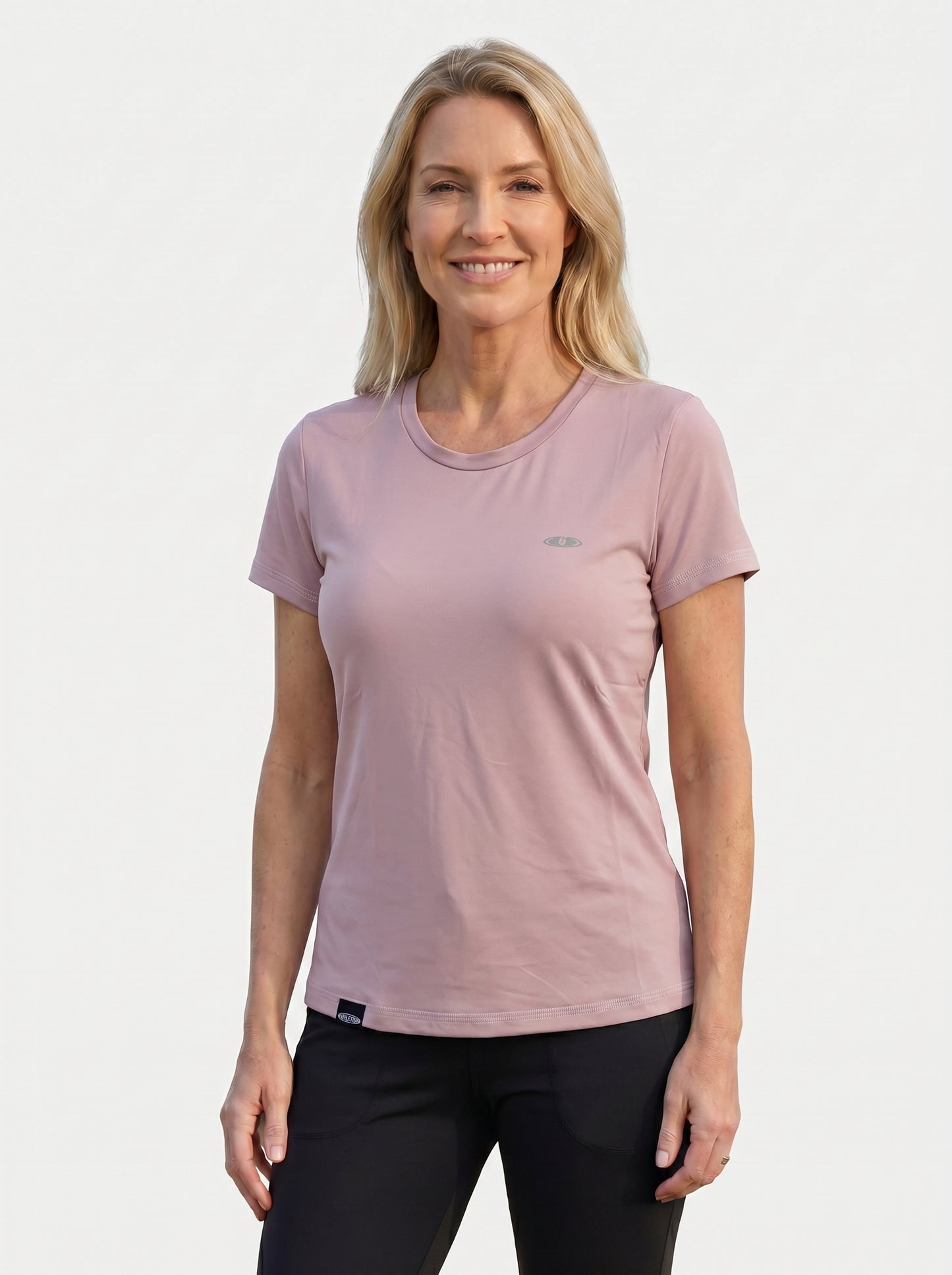 CAMISETA FEMENINA FIT CUELLO REDONDO APLETON REF:6014-3