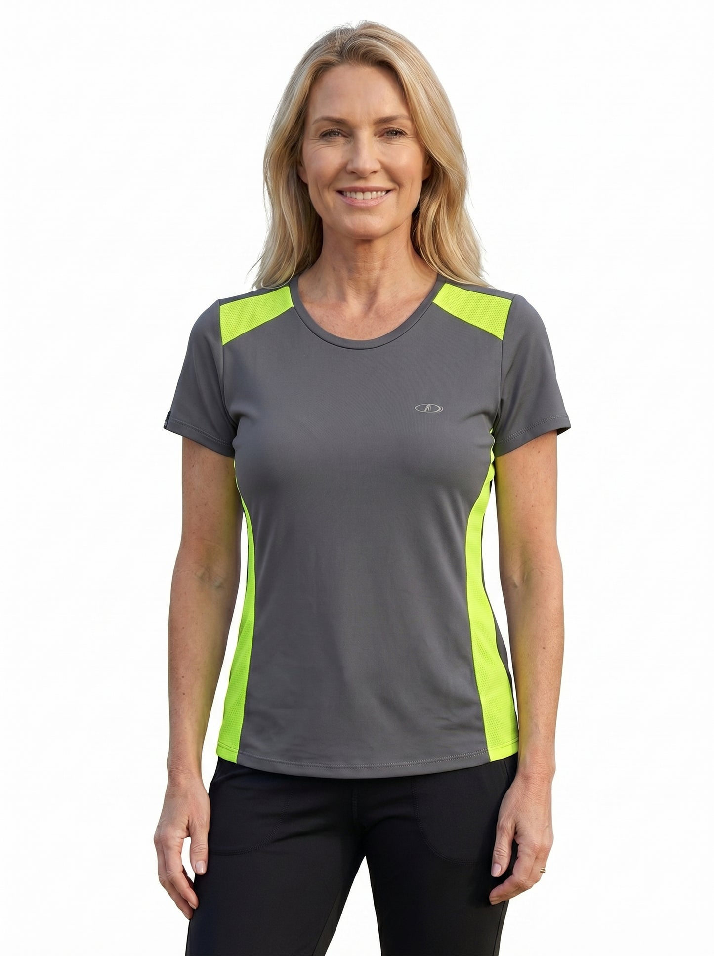 CAMISETA FEMENINA DISEÑO CUELLO REDONDO APLETON REF:6126-1