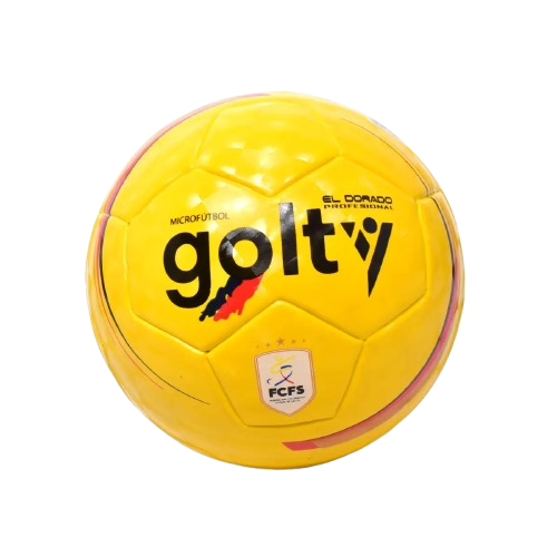 BALON DE MICROFUTBOL PROFESIONAL GOLTY DORADO