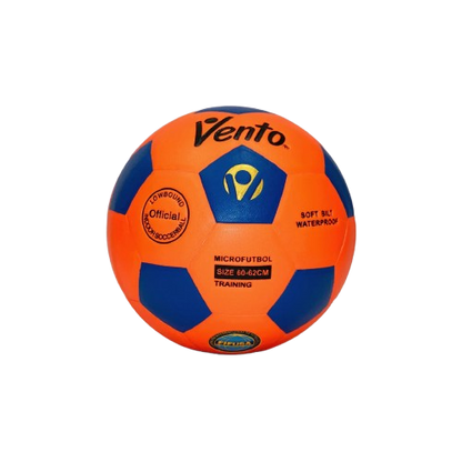 BALON MICROFUTBOL VENTO 60-62 NARANJA X AZUL