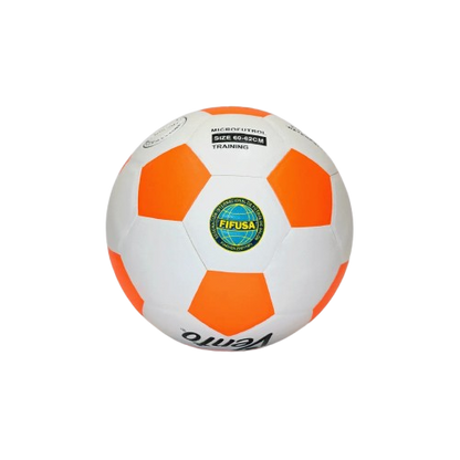 BALON MICROFUTBOL VENTO 60-62 BLANCO X NARANJA